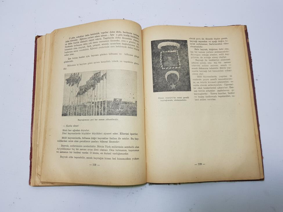 1957 TURAN AZİZ BELER - OKUL GÖRGÜSÜ KİTABI