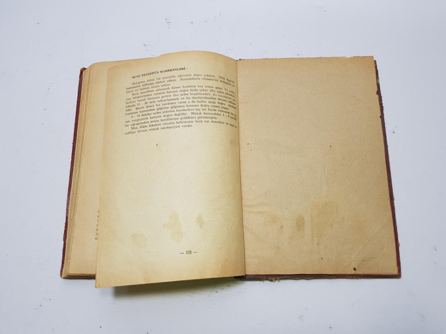 1957 TURAN AZİZ BELER - OKUL GÖRGÜSÜ KİTABI