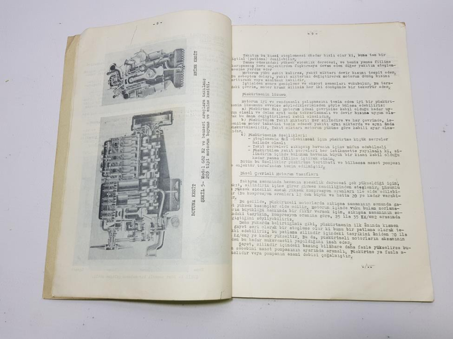 1960 TARİHLİ FIAT MARKA KAMYON, ÇEKİCİ KAMYON VE OTOBÜS TAMİR KİTABI