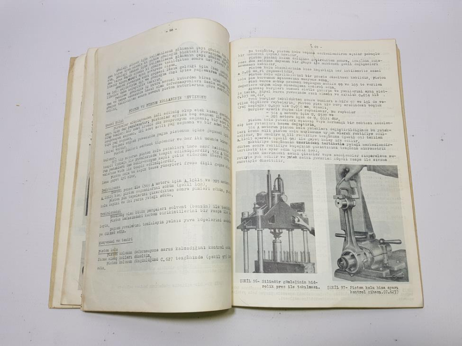 1960 TARİHLİ FIAT MARKA KAMYON, ÇEKİCİ KAMYON VE OTOBÜS TAMİR KİTABI