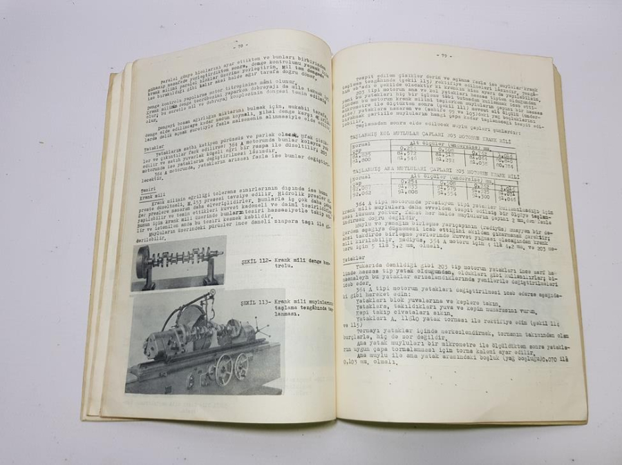 1960 TARİHLİ FIAT MARKA KAMYON, ÇEKİCİ KAMYON VE OTOBÜS TAMİR KİTABI