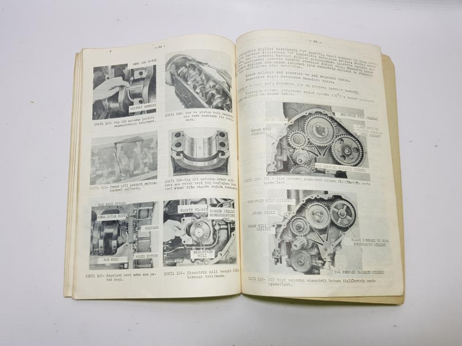 1960 TARİHLİ FIAT MARKA KAMYON, ÇEKİCİ KAMYON VE OTOBÜS TAMİR KİTABI