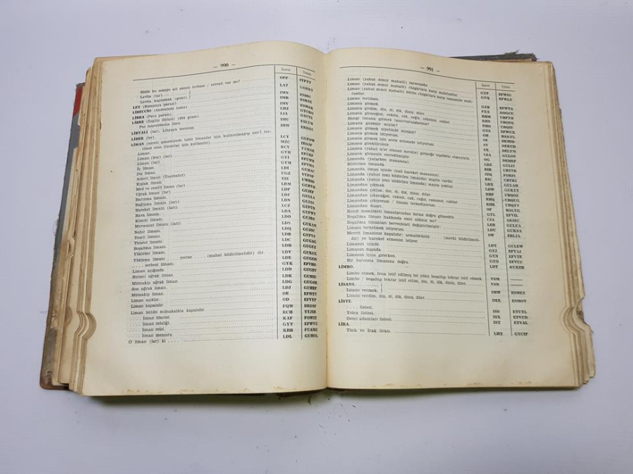 DENİZCİLİK TARİHİ: ARSIULUSAL İŞARET KİTABI