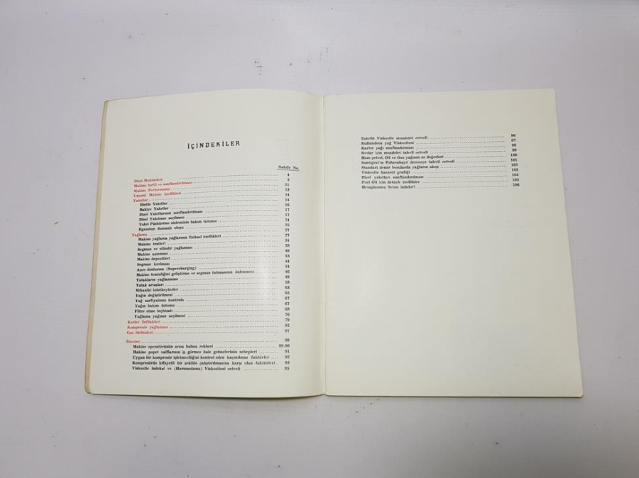 KAYNAK KİTAP: PETROL OFİSİ - DİZEL MAKİNELERİ İŞLETMECİLİĞİNDE YAĞLAR VE YAKITLAR