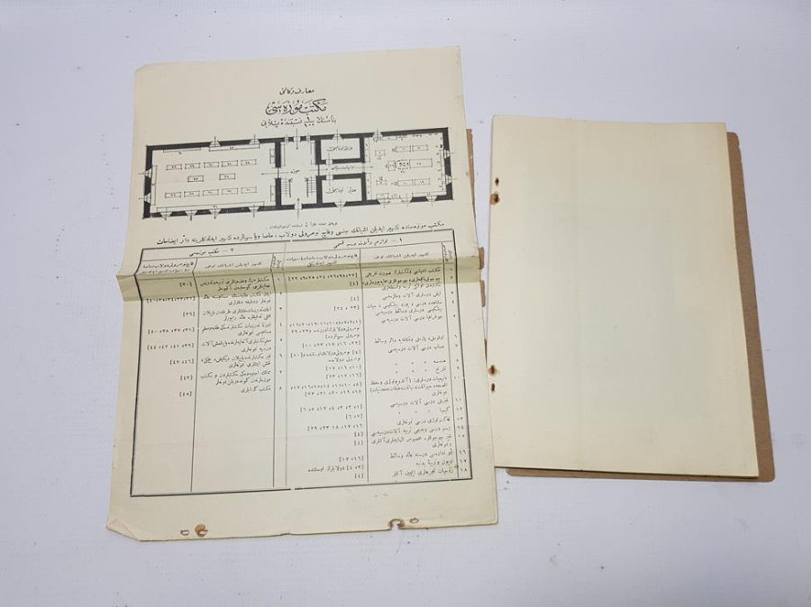 MEKTEP MÜZESİ RESİMLİ 1927 TARİHLİ OSMANLICA TERBİYE (EĞİTİM) KİTABI