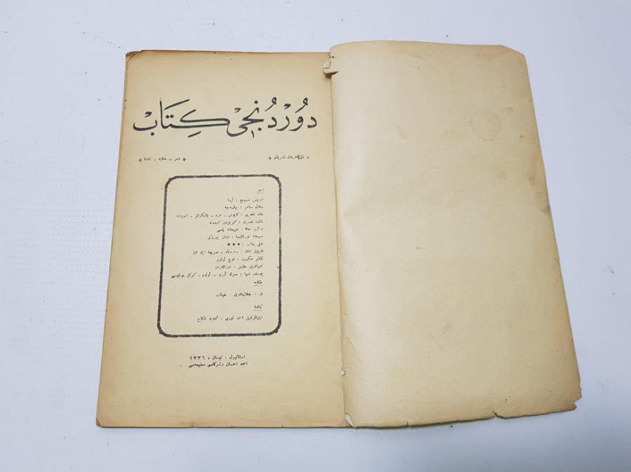 NAZIM HİKMET'Lİ OSMANLICA DÖRDÜNCÜ KİTAP