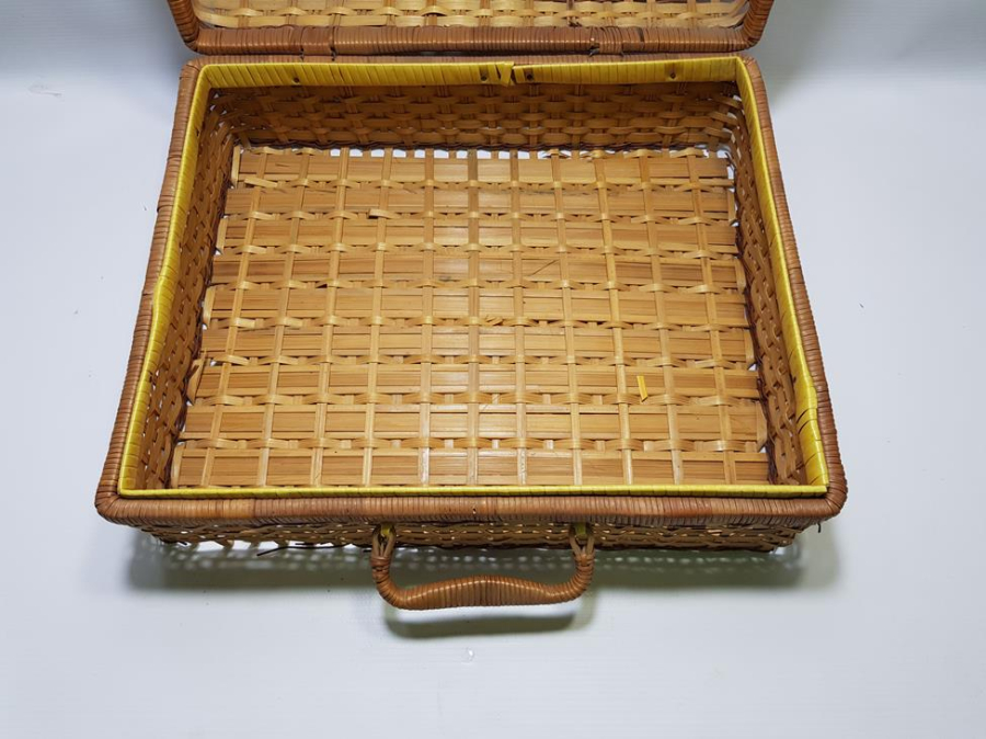 OSMANLI DÖNEMİ ÇOK NADİR HASIR ÇANTA