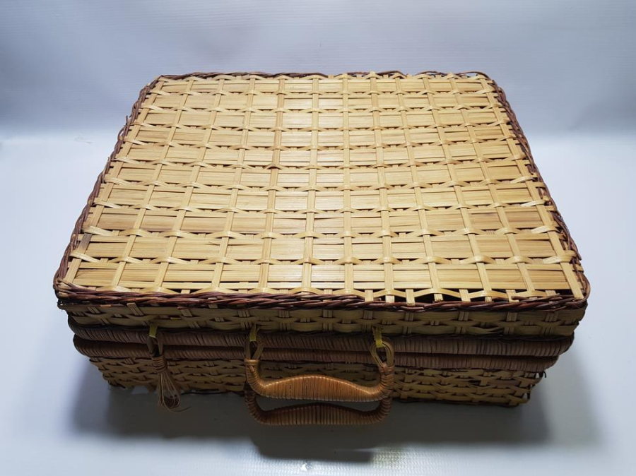 OSMANLI DÖNEMİ ÇOK NADİR HASIR ÇANTA