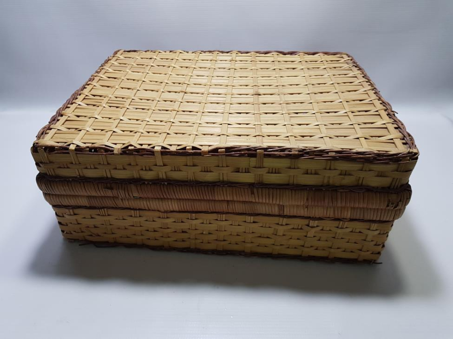 OSMANLI DÖNEMİ ÇOK NADİR HASIR ÇANTA