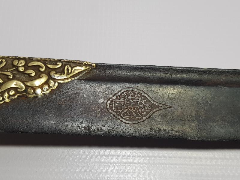 OSMANLI DÖNEMİ NAMLUSUNDA AYET YAZILI BALKAN TİPİ ÇOK NADİR TÜRK YATAĞANI