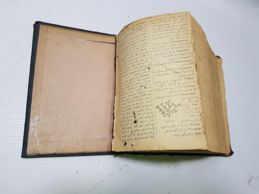 OSMANLICA FRANSIZCA 3000 GRAVÜRLÜ SÖZLÜK - ŞEMSEDDİN SAMİ BEY: KAMUSU FRANSEVİ