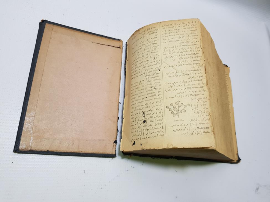 OSMANLICA FRANSIZCA 3000 GRAVÜRLÜ SÖZLÜK - ŞEMSEDDİN SAMİ BEY: KAMUSU FRANSEVİ