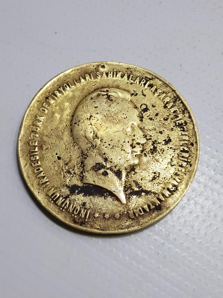 1939 ERZURUM İSTASYONUNUN AÇILIŞI HATIRASI MADALYONU