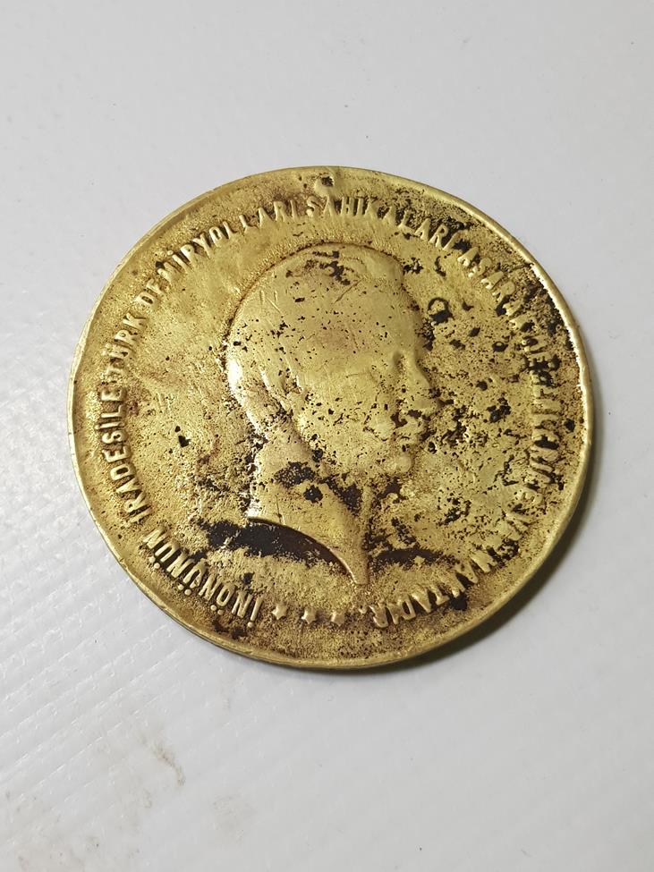 1939 ERZURUM İSTASYONUNUN AÇILIŞI HATIRASI MADALYONU