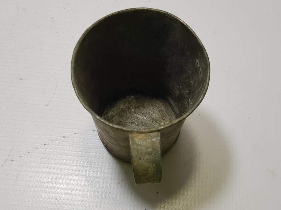 ÇANAKKALE SAVAŞI 1915 TARİHLİ ÇOK NADİR BAKIR SUBAY BARDAĞI