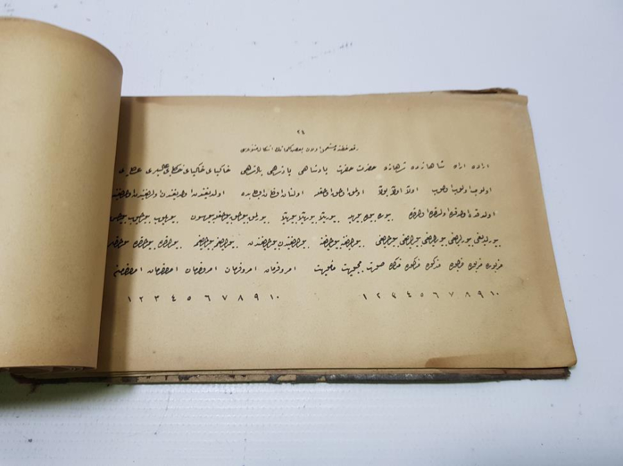 OSMANLI DÖNEMİ ÇOK NADİR HATTATLAR İÇİN YAZIM TEKNİKLERİNİN ÖĞRETİLDİĞİ KİTAP