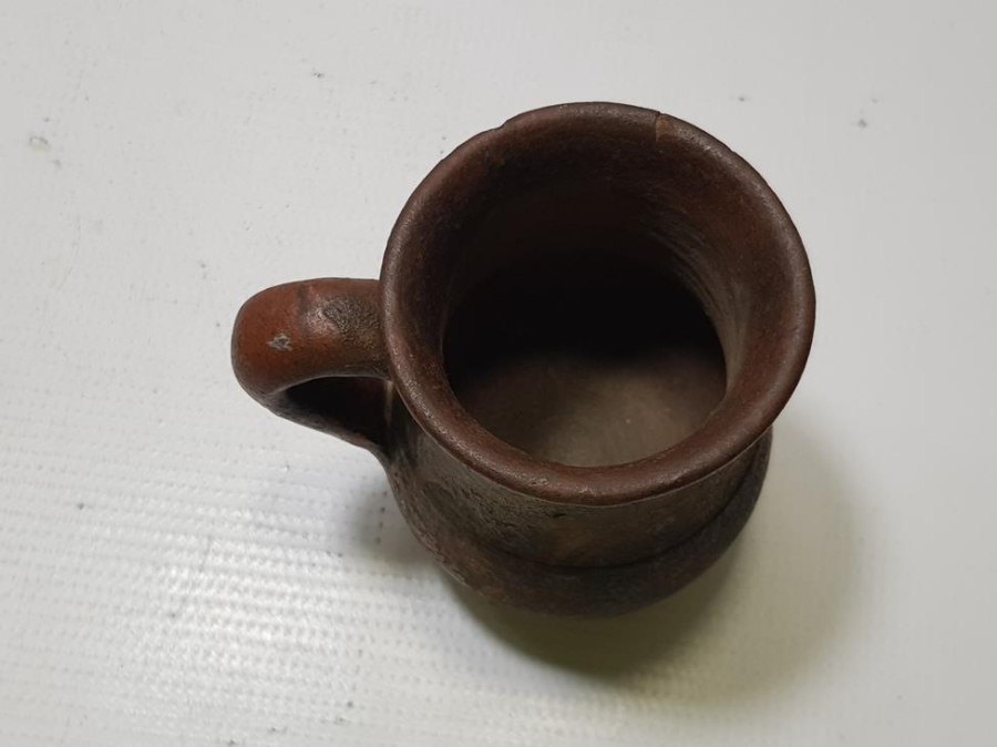 OSMANLI DÖNEMİ ÇOK YAŞLI KINIK DALDIRMA BARDAK