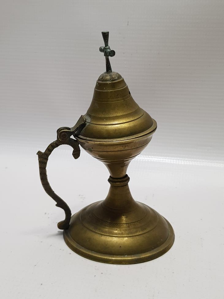 OSMANLI DÖNEMİ RUM İŞİ HAÇLI BUHURDANLIK