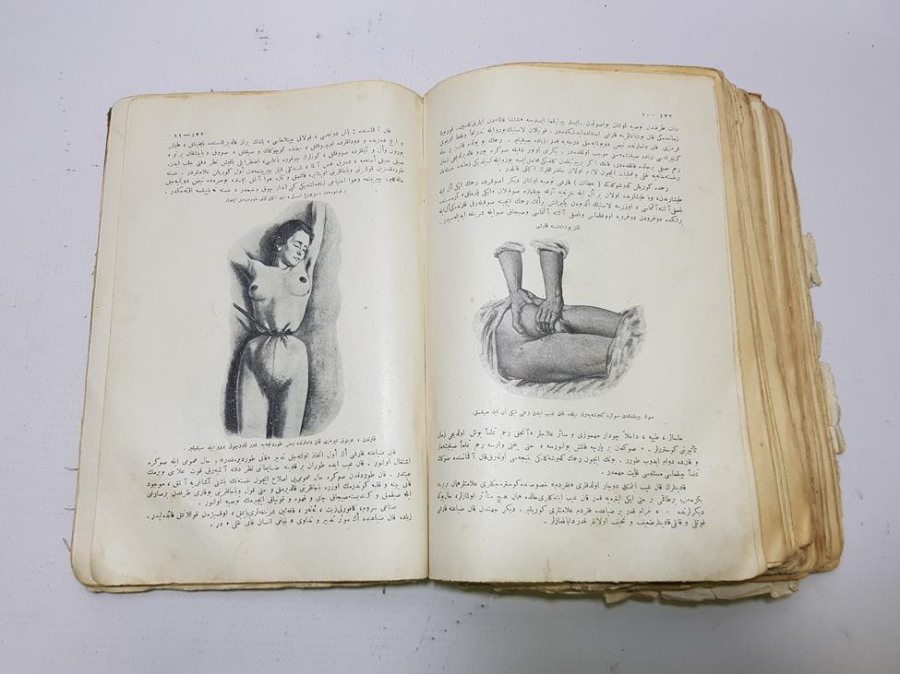 OSMANLICA BOL RESİMLİ ÇOK NADİR EBELİK KİTABI