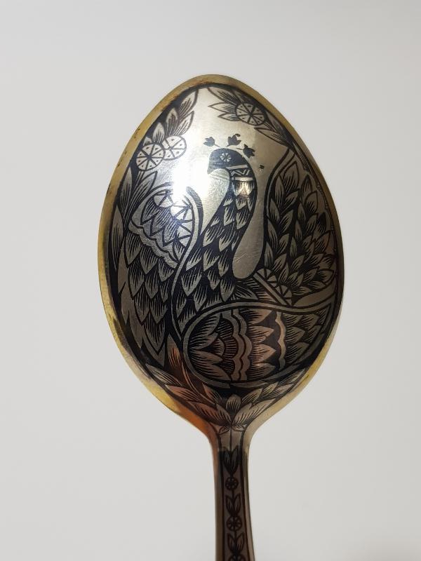 OSMANLI DÖNEMİ SAVATLI GÜMÜŞ ÇATAL - KAŞIK - BIÇAK SETİ