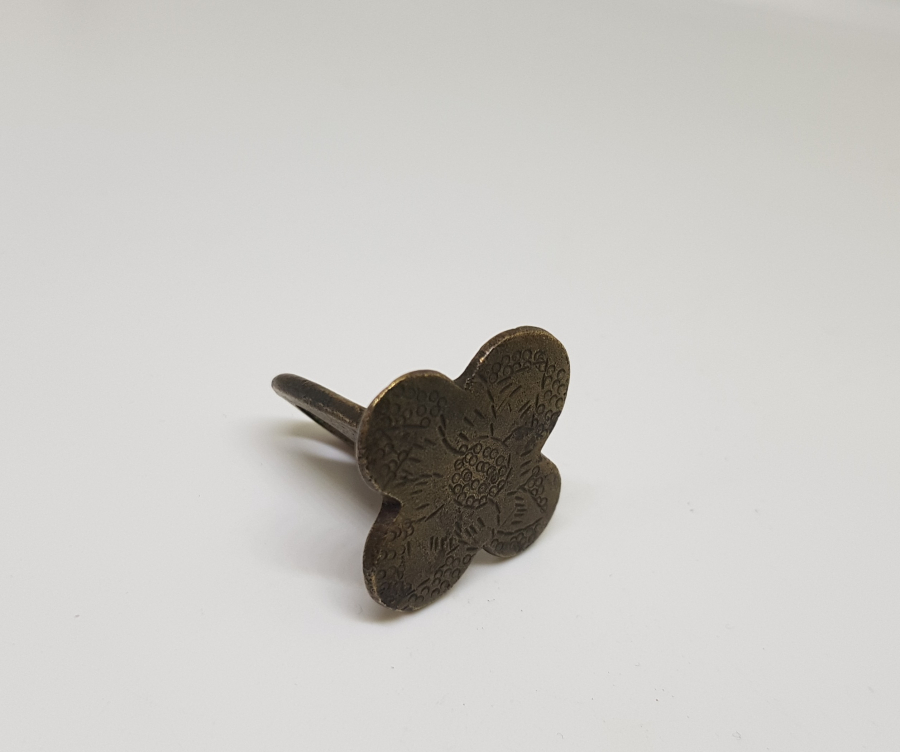 OSMANLI DÖNEMİ ÇOK NADİR BRONZ TEZHİP MÜHRÜ