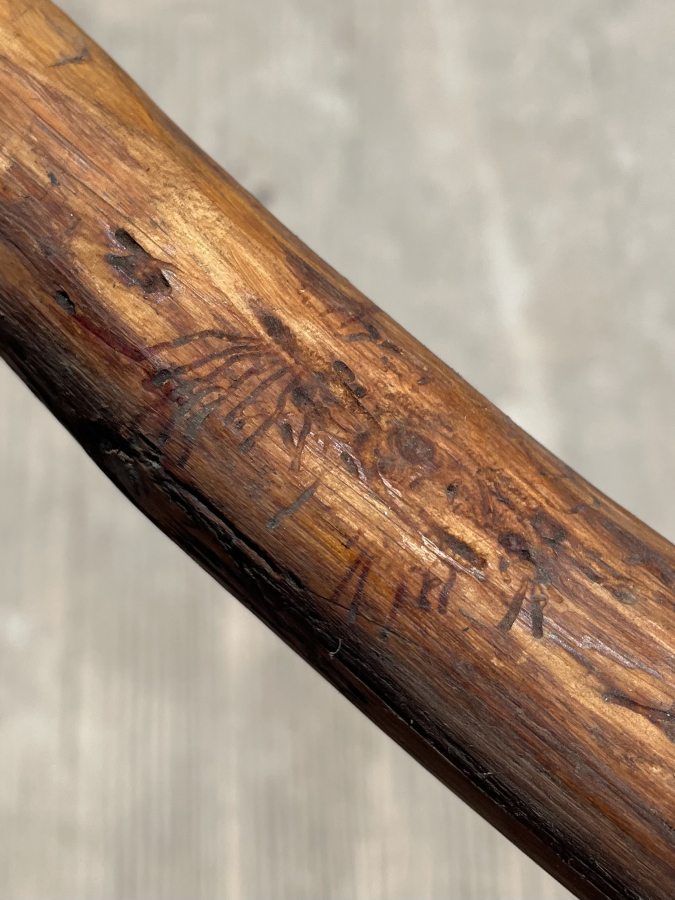 OSMANLI DÖNEMİ ÜZERİ YAZILI DERVİŞ ASASI