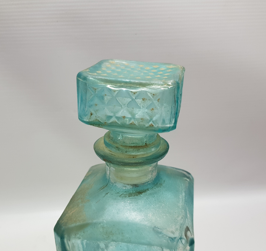 ANTİKA CAM VİSKİ KARAFI