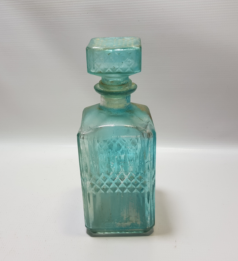 ANTİKA CAM VİSKİ KARAFI