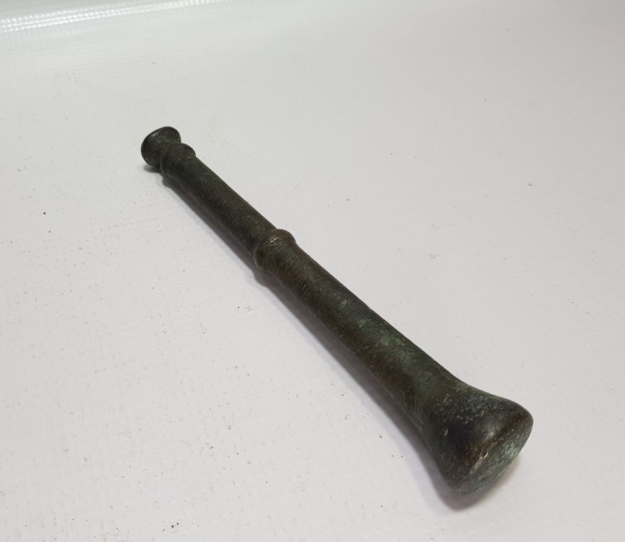 OSMANLI DÖNEMİ BRONZ HAVAN ELİ