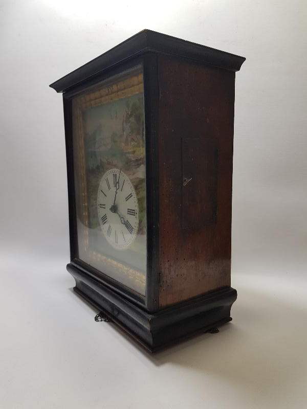 OSMANLI DÖNEMİ CAM ALTI KADRANLI ÇOK NADİR DUVAR SAATİ