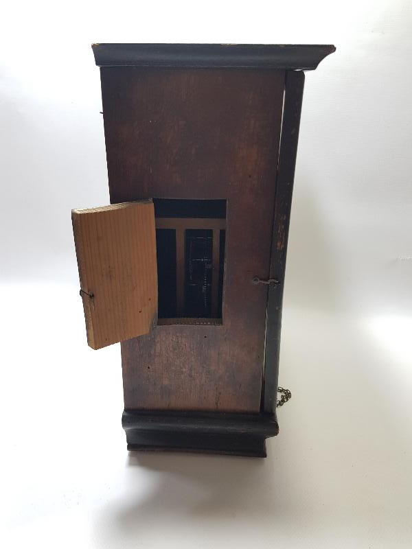 OSMANLI DÖNEMİ CAM ALTI KADRANLI ÇOK NADİR DUVAR SAATİ