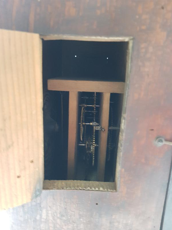 OSMANLI DÖNEMİ CAM ALTI KADRANLI ÇOK NADİR DUVAR SAATİ