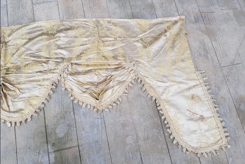 OSMANLI DÖNEMİ HEREKE İŞİ İPEK PERDE