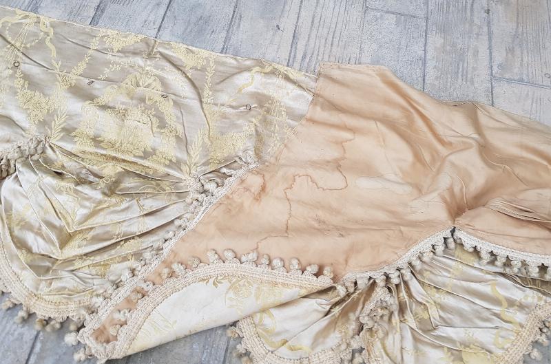 OSMANLI DÖNEMİ HEREKE İŞİ İPEK PERDE