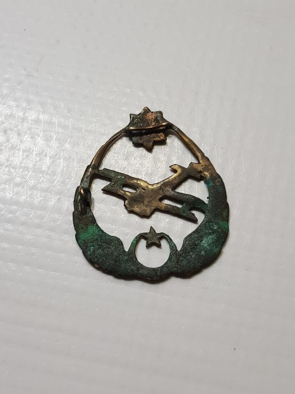 CUMHURİYET İLK DÖNEM TÜRK TAYYARE CEMİYETİ MADALYASI