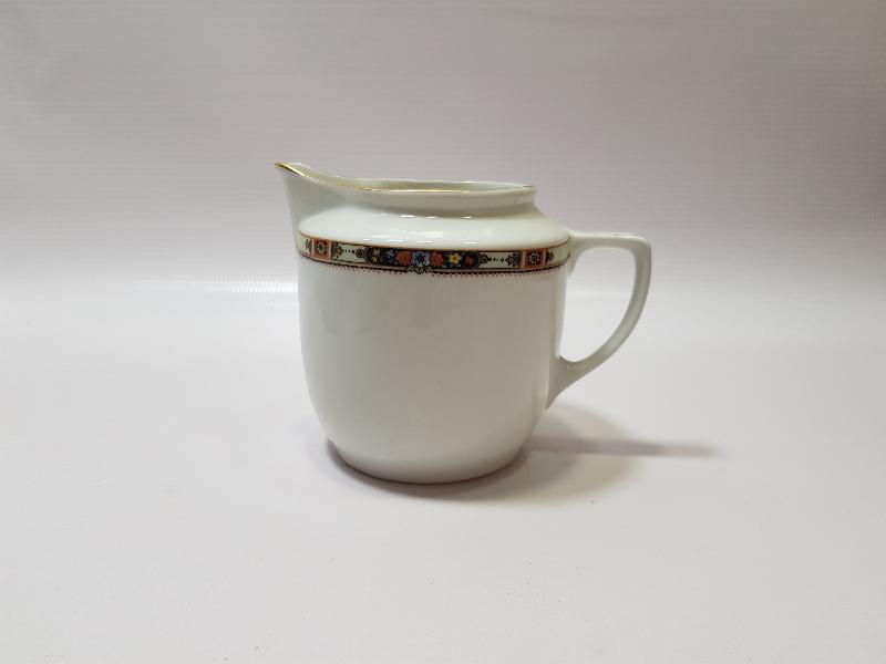 OSMANLI DÖNEMİ SAMUEL MITRANI FILS STAMBUL DAMGALI PORSELEN SÜTLÜK