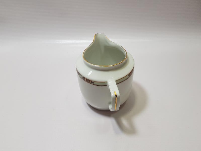 OSMANLI DÖNEMİ SAMUEL MITRANI FILS STAMBUL DAMGALI PORSELEN SÜTLÜK