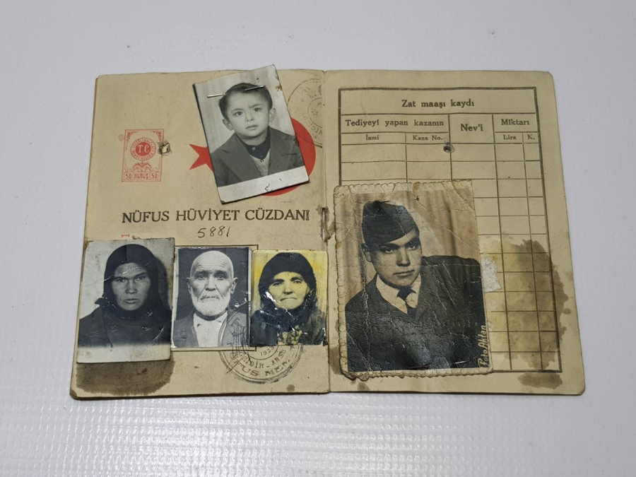 CUMHURİYET İLK DÖNEM HÜVİYET CÜZDANI