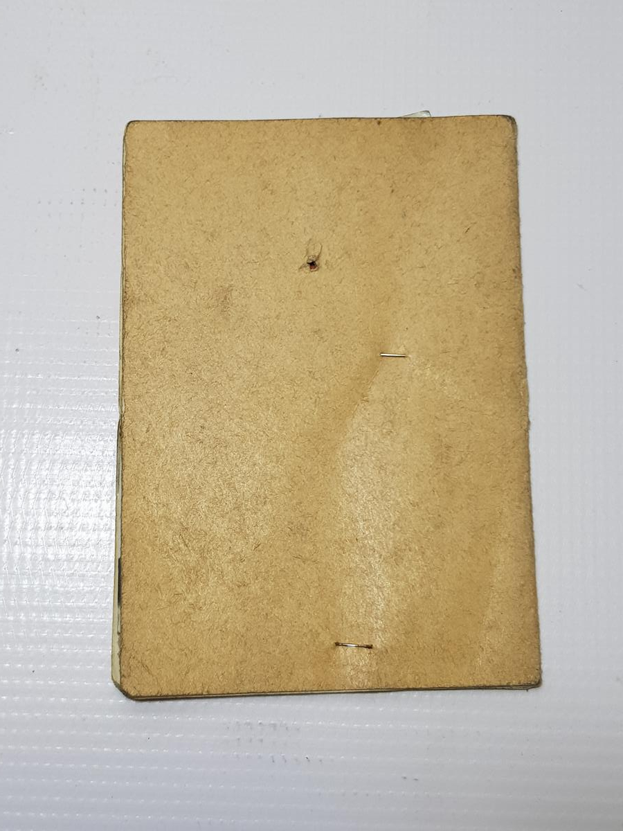 CUMHURİYET İLK DÖNEM HÜVİYET CÜZDANI