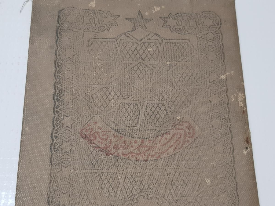 CUMHURİYET İLK DÖNEM OSMANLICA YAZILI NÜFUS KAĞIDI