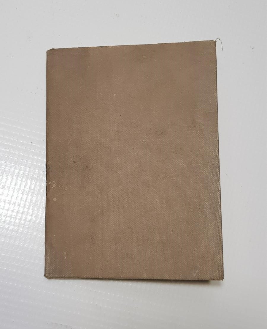 CUMHURİYET İLK DÖNEM OSMANLICA YAZILI NÜFUS KAĞIDI