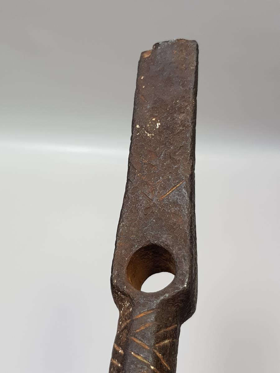 OSMANLI DÖNEMİ ÜZERİ İŞLEMELİ NADİR ÇEKİÇ