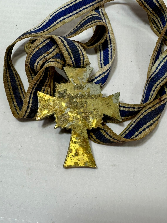 1939 NAZİ ALMAN ANNELİK ŞEREF MADALYASI VE BERATI