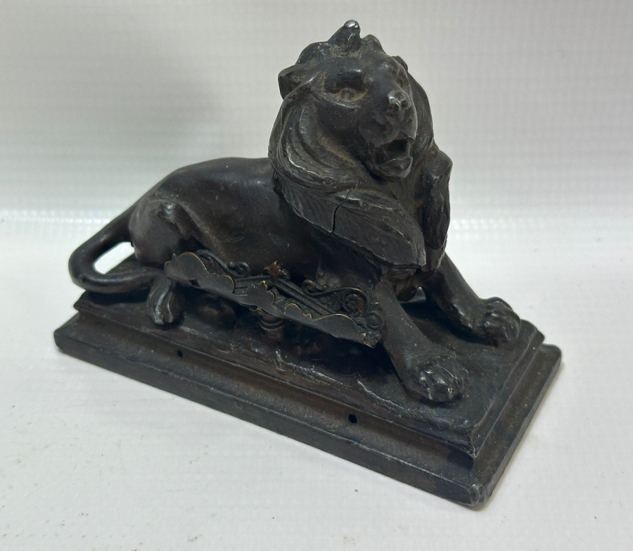 OSMANLI DÖNEMİ ASLAN FORMLU NADİR HOKKA VE DİVİTİ