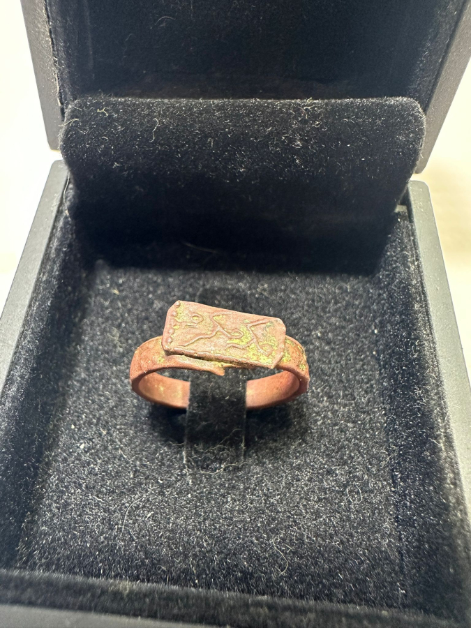 OSMANLI DÖNEMİ MEKKEİ MÜKERREME YAZILI NADİR YÜZÜK