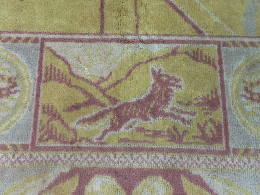 OSMANLICA HATIRA-İ CUMHURİYET YAZILI ÇOK NADİR ATATÜRK DUVAR HALISI