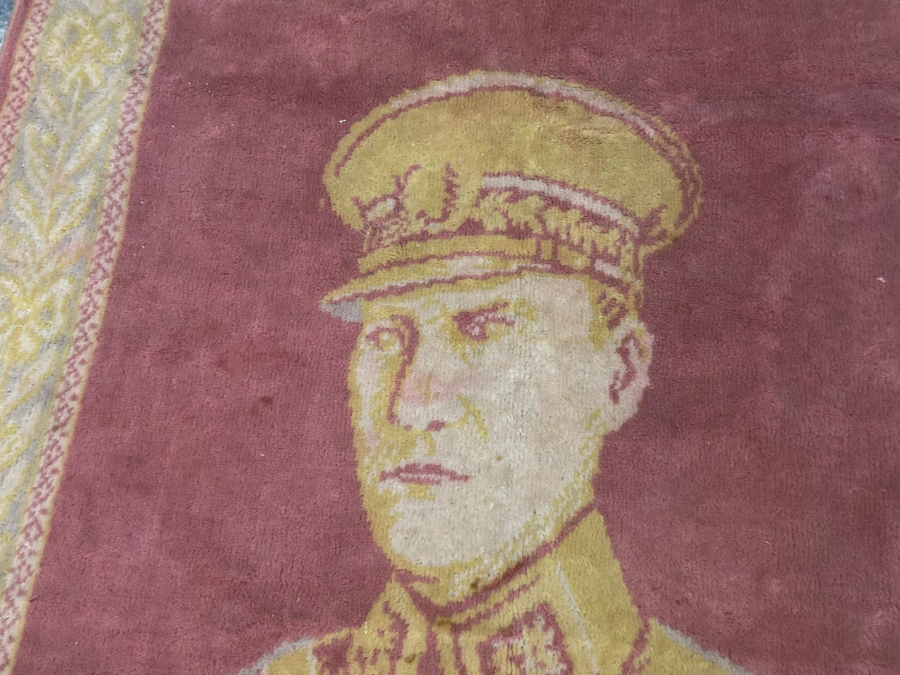 OSMANLICA HATIRA-İ CUMHURİYET YAZILI ÇOK NADİR ATATÜRK DUVAR HALISI