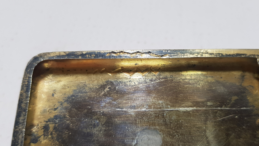 ABDÜLHAMİD HAN DÖNEMİ TUĞRALI GÜMÜŞ OSMANLI SİGARA TABAKASI