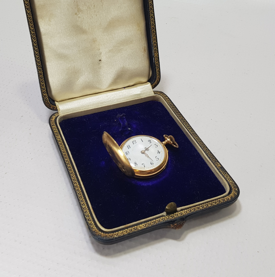 ORİJİNAL KUTUSUNDA OSMANLI DÖNEMİ ALTIN SAAT