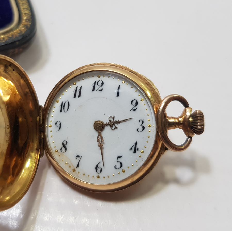 ORİJİNAL KUTUSUNDA OSMANLI DÖNEMİ ALTIN SAAT